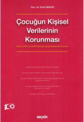 Çocuğun Kişisel Verilerinin Korunması Emel Badur