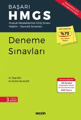 Başarı – HMGS Deneme Sınavları Hukuk Mesleklerine Giriş Sınavı Hakim – Savcılık Sınavları