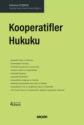 Kooperatifler Hukuku 4.BASKI
