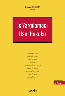 İş Yargılaması Usul Hukuku 7.BASKI