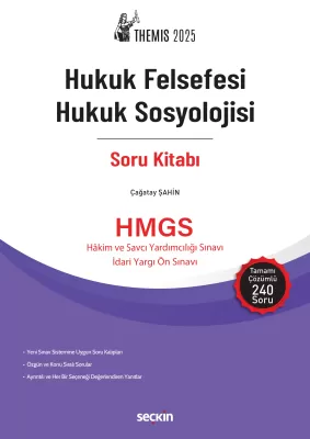 THEMIS – Hukuk Felsefesi Hukuk Sosyolojisi Soru Kitabı Çağatay Şahin