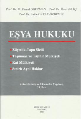Eşya Hukuku 23. Baskı