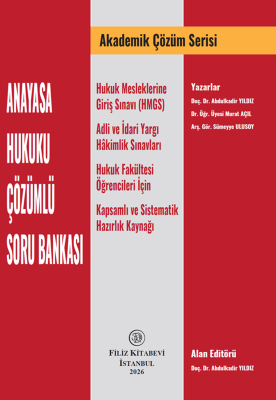 Anayasa Hukuku Çözümlü Soru Bankası Abdulkadir Yıldız