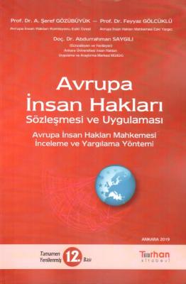 Avrupa İnsan Hakları Prof. Dr. A. Şeref Gözübüyük