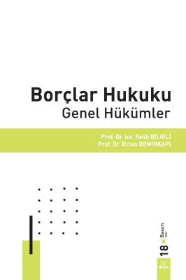 Borçlar Hukuku Genel Hükümler 18.BASKI