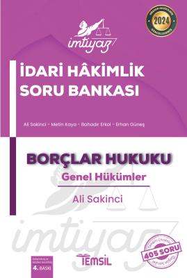 Borçlar Hukuku Genel Hükümler Soru Bankası 4.BASKI Ali Sakinci