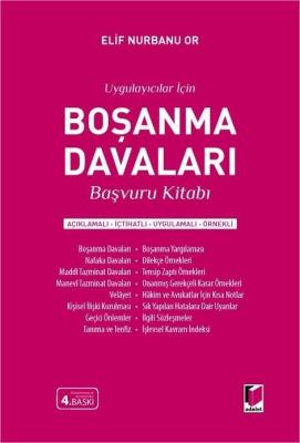 Boşanma Davaları Başvuru Kitabı 4.BASKI Elif Nurbanu Or