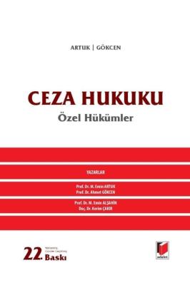 Ceza Hukuku Özel Hükümler Mehmet Emin Artuk