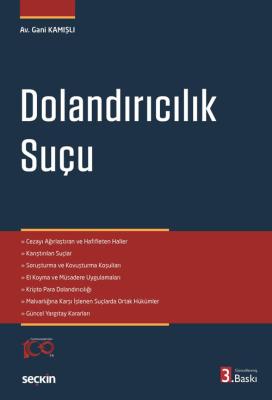 Dolandırıcılık Suçu 3.baskı Gani Kamışlı