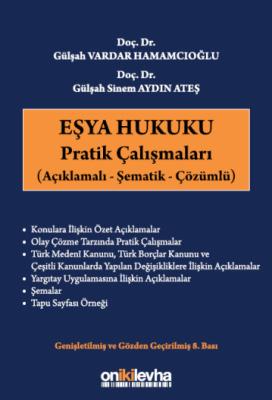 Eşya Hukuku Pratik Çalışmaları 8.BASKI