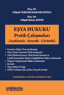 Eşya Hukuku Pratik Çalışmaları 9.BASKI