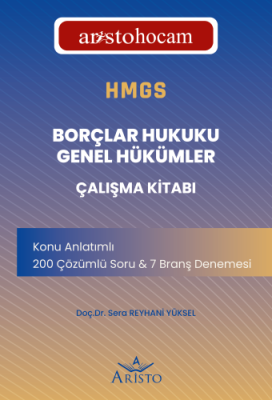 HMGS – Borçlar Hukuku Genel Hükümler Çalışma Kitabı Sera Reyhani Yükse