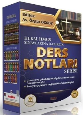 HUKAL HMGS Hazırlık Ders Notları Seti 2026 Yusuf Yiğit