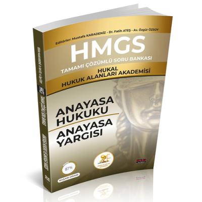 HMGS HUKAL Soru Bankası Anayasa Hukuku Anayasa Yargısı Mustafa Karaden