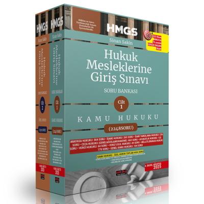 HMGS Hukuk Mesleklerine Giriş Sınavı Soru Bankası Sinan Sakin