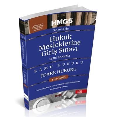 HMGS İdare Hukuku Soru Bankası 3.BASKI Sinan Sakin