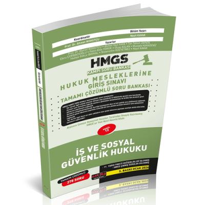 HMGS Kampı İş ve Sosyal Güvenlik Hukuku Soru Bankası 3.Baskı