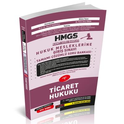 HMGS Kampı Ticaret Hukuku Soru Bankası 3.Baskı Pelin Atila Yörük