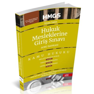HMGS Milletlerarası Hukuk ve Genel Kamu Hukuku Soru Bankası 4.BASKI