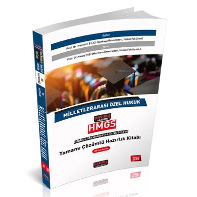 HMGS Milletlerarası Özel Hukuk Tamamı Çözümlü Hazırlık Kitabı Prof. Dr