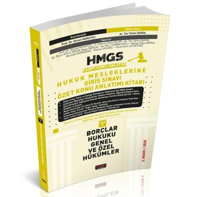 HMGS Özet Konu Anlatımı Borçlar Hukuku 2.BASKI Tan Tahsin Zapata HMGS Özet Konu Anlatımı Borçlar Hukuku 2.BASKI Tan Tahsin Zapata