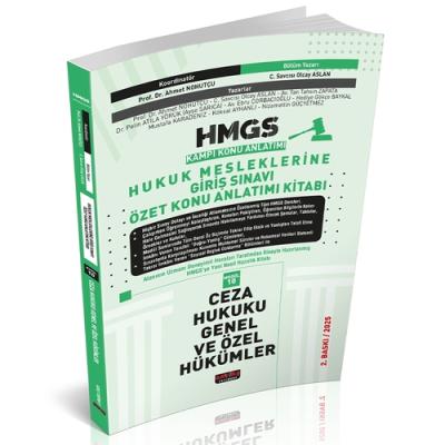 HMGS Özet Konu Anlatımı Ceza Hukuku 2.BASKI Olcay Aslan