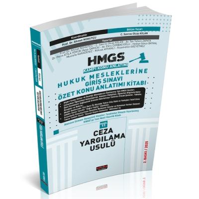 HMGS Özet Konu Anlatımı Ceza Yargılama Usulü 2.BASKI Olcay Aslan