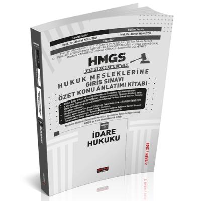 HMGS Özet Konu Anlatımı İdare Hukuku 2.BASKI Prof. Dr. Ahmet Nohutçu