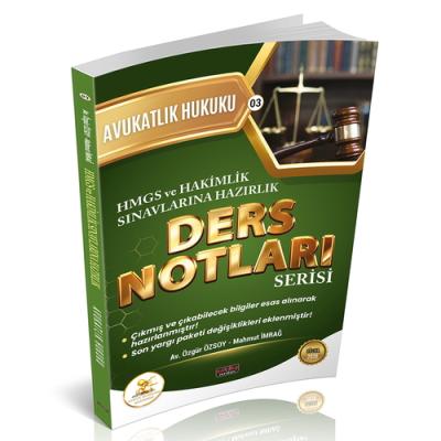 HUKAL HMGS-HAKİMLİK Avukatlık Hukuku Ders Notları Mahmut İmrağ