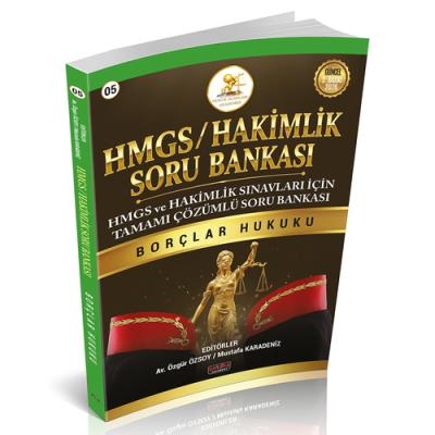 HUKAL HMGS-HAKİMLİK Borçlar Hukuk Soru Bankası Mustafa Karadeniz