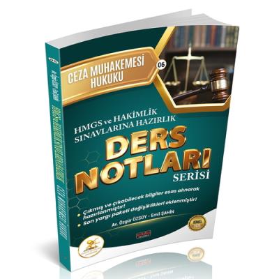 HUKAL HMGS-HAKİMLİK Ceza Muhakemesi Hukuku Ders Notları Ernil Şahin