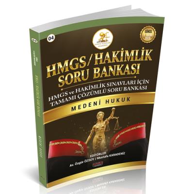 HUKAL HMGS-HAKİMLİK Medeni Hukuk Soru Bankası Mustafa Karadeniz
