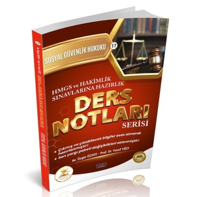 HUKAL HMGS-HAKİMLİK Sosyal Güvenlik Hukuku Ders Notları Yusuf Yiğit