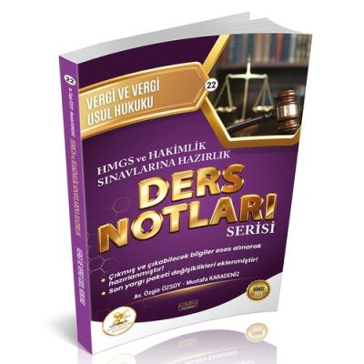 HUKAL HMGS-HAKİMLİK Vergi ve Vergi Usul Hukuku Ders Notları Mustafa Ka