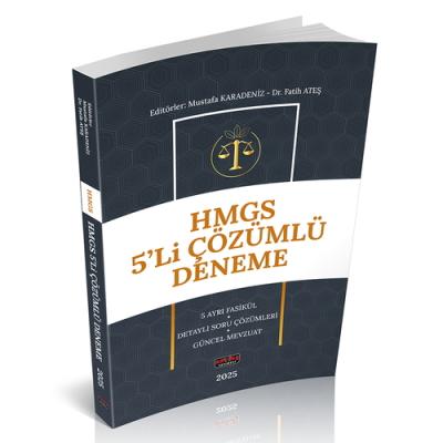 HUKAL HMGS 5'li Çözümlü Deneme Sınavı Mustafa Karadeniz