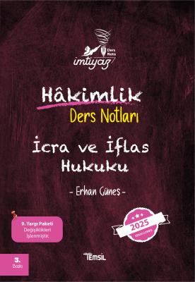 İMTİYAZ İcra ve İflas Hukuku Ders Notları 3.BASKI