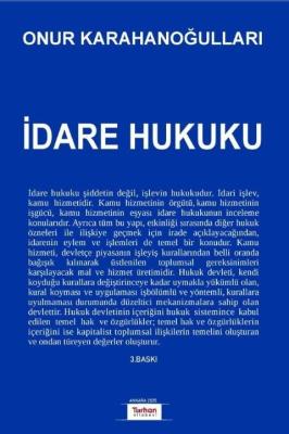 İDARE HUKUKU 3.BASKI