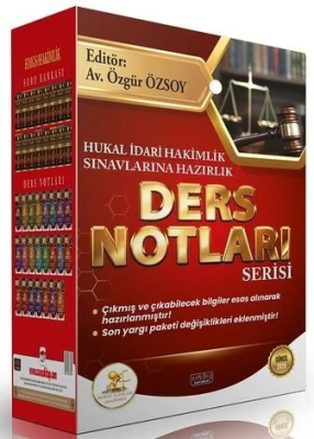 HUKAL İDARİ HAKİMLİK Hazırlık Ders Notları Seti 2026 Yusuf Yiğit