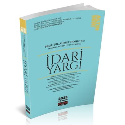 İdari Yargı Konu Anlatımı Altın Seri 26.BASKI