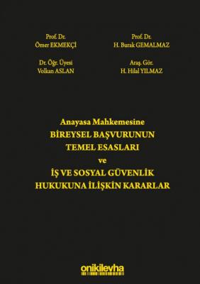 Anayasa Mahkemesine Bireysel Başvurunun Temel Esasları ve İş ve Sosyal