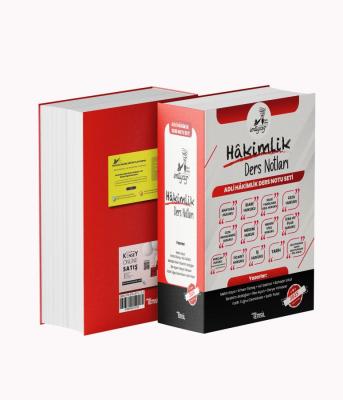 İMTİYAZ Adli Hâkimlik Ders Notu Seti 2025 Metin Kaya İMTİYAZ Adli Hâkimlik Ders Notu Seti 2025 Metin Kaya