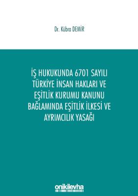 İŞ HUKUKUNDA 6701 SAYILI TÜRKİYE İNSAN HAKLARI VE EŞİTLİK KURUMU KANUN