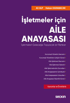 İşletmeler için Aile Anayasası Dr. Hakan Karabacak