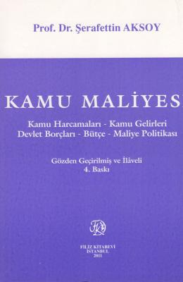 Kamu Maliyesi Prof. Dr. Şerafettin Aksoy