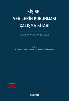 Kişisel Verilerin Korunması Çalışma Kitabı Gizem Gültekin Várkonyi