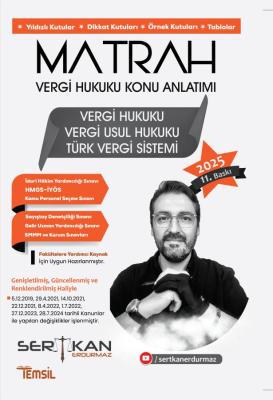 MATRAH Vergi Hukuku Konu Anlatımı 11.BASKI