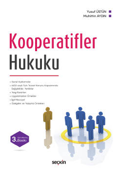 Kooperatifler Hukuku 3.baskı Yusuf Üstün