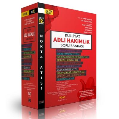 KÜLLİYAT Adli Hakimlik Modüler Soru Bankası 2021 12.BASKI ( NOHUTÇU ) 