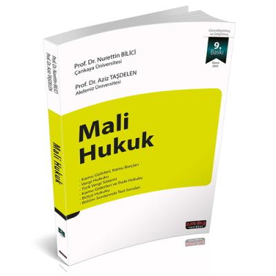 Mali Hukuk 9.BASKI Prof. Dr. Nurettin BİLİCİ