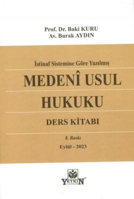 MEDENÎ USUL HUKUKU (DERS KİTABI) 8.BASKI